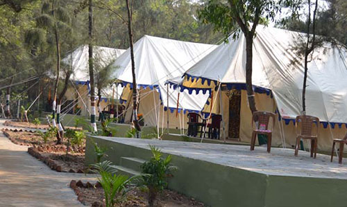 Tent house at Nuanai Nature Camp