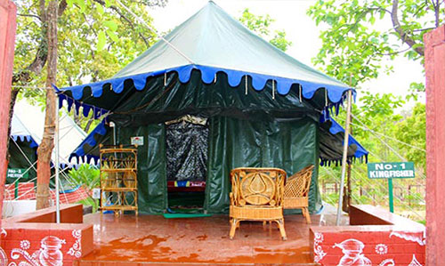 Tent house at Sarafgarh Nature Camp